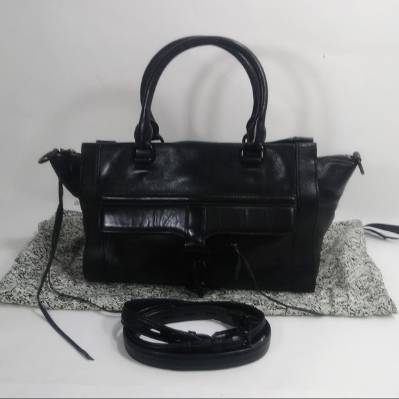Rebecca Minkoff Handbags - Rebecca Minkoff Black Bowery Satchel Bag
